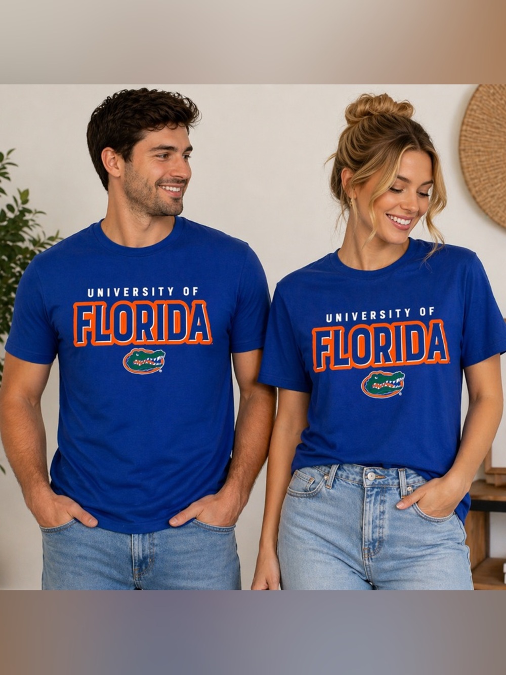 University of Florida Gators T-Shirt NWT Size Large Blue NCAA Graphic Tee